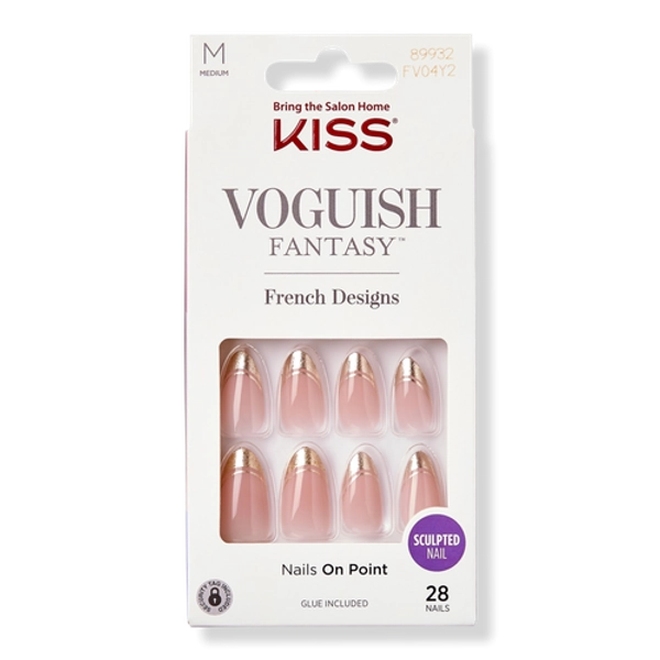Voguish Fantasy Sculpted French Nails - Party Crasher
