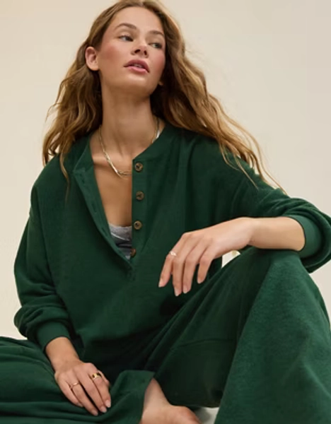Aerie Sherpa Henley