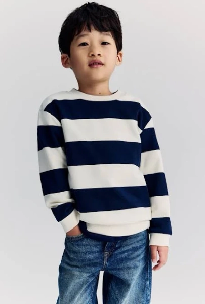 H&M Boys Striped Sweatshirt