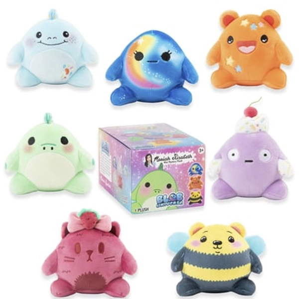 Moriah Elizabeth 6" Mini Mystery Plush – Series 1, Blob Universe, YouTube Craft Channel, Blind Box, 1 of 8 Possible, Official Moriah Elizabeth Merch