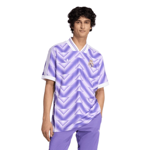 Unisex adidas Purple Real Madrid Lifestyler Fashion Jersey