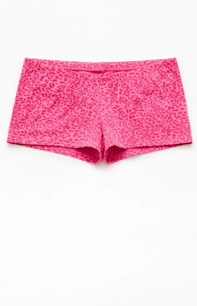 Pink Leopard Boxer Boyshorts