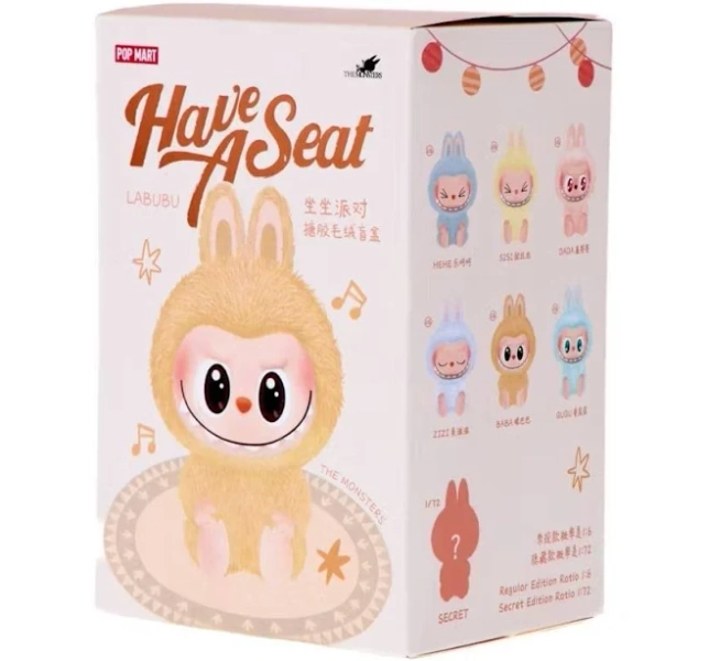 Pop Mart Labubu The Monsters Have a Seat Plush series