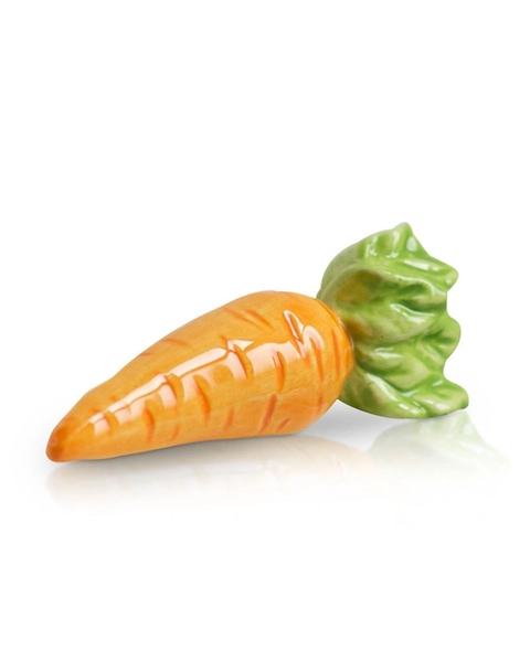 Nora Fleming mini Carrot Ceramic Platter Ornament | The Paper Store