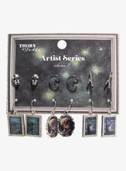 Thorn & Fable Vincent Van Gogh Earring Set