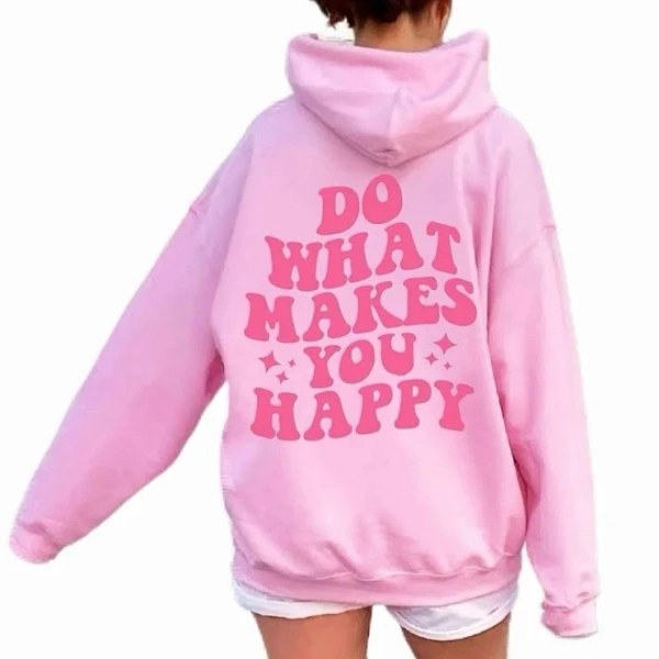 Tropical Retro Palm Puff Hoodie