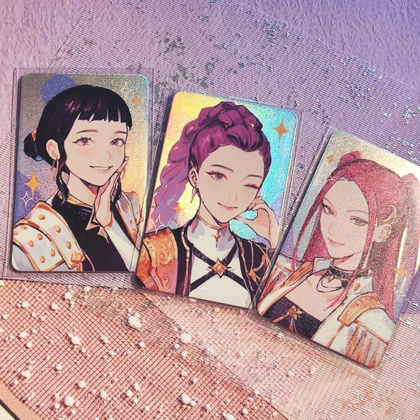 Huntrix Photocards | Mira Zoey Rumi