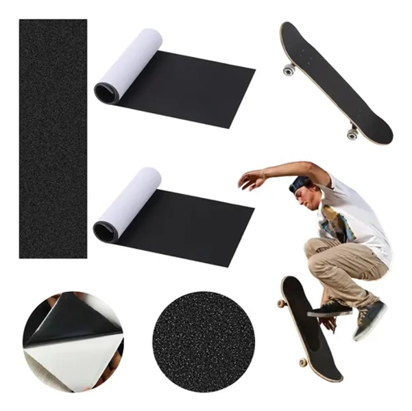 2pcs Lija de Patineta Adherible Profesional
