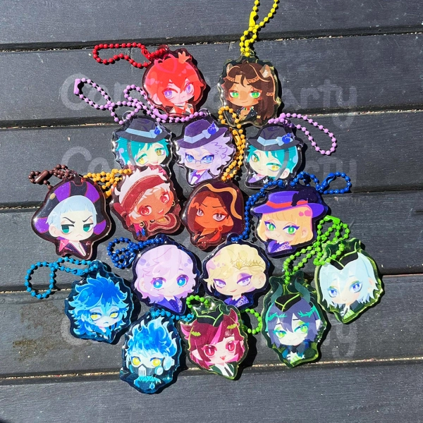 Twisted Wonderland Chibi Charm - Riddle