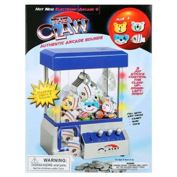 Define Essentials Claw Machine Arcade Mini Toy Grabber Machine