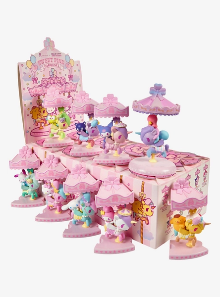 tokidoki x Hello Kitty And Friends Sweet Pink Carousel Blind Box Figure
