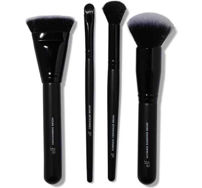 e.l.f. Foundation & Concealer Brush Set