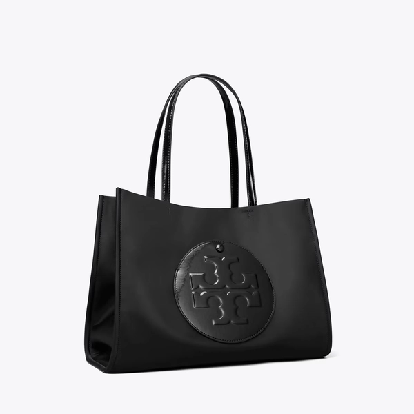Small Ella Patent Tote in black, size OS