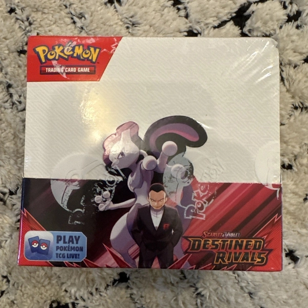 Pokémon TCG: Scarlet &amp; Violet-Destined Rivals Booster Display Box (36 Packs)