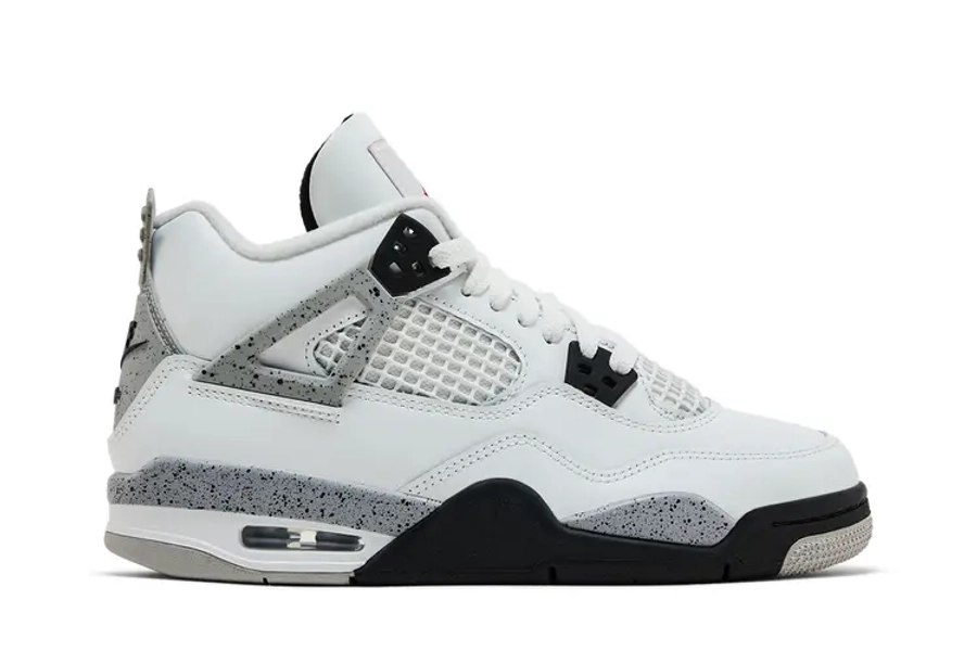 Buy Air Jordan 4 Retro OG GS 'White Cement' 2025 - IB4171 100 | GOAT