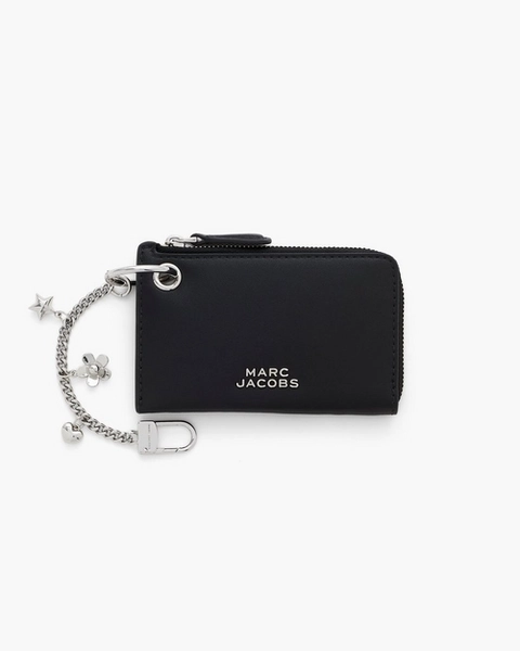 The Everyday Top Zip Charm Wallet