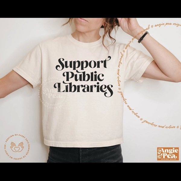 Support Public Libraries, Public Library Shirt, Support Your Local Library, Librarian Shirt