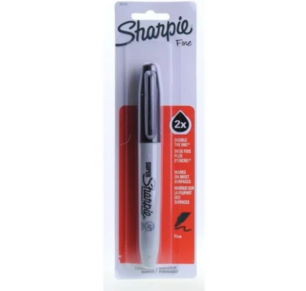Sharpie Marker Super Black 1 Pack
