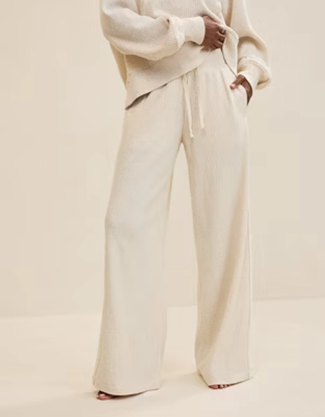 Aerie Essential Waffle Trouser