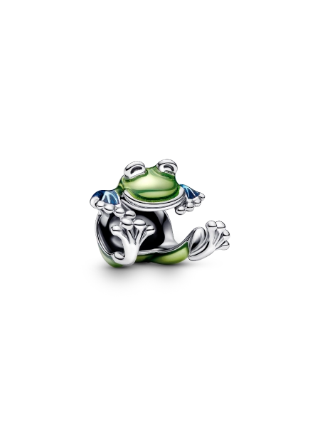 Climbing Frog Charm