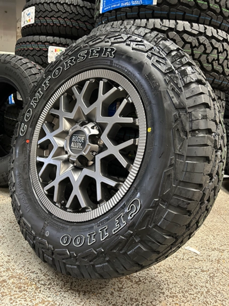 1x 17” ROLLEX SATIN GREY 6000KG LOAD RATING | ROGUE ALLOY CO LTD