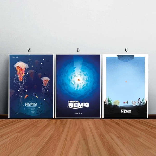 Finding Nemo Movie Poster Film Canvas Print Wall Art Canvas for Living Room Bedroom (no Frame) - Etsy
