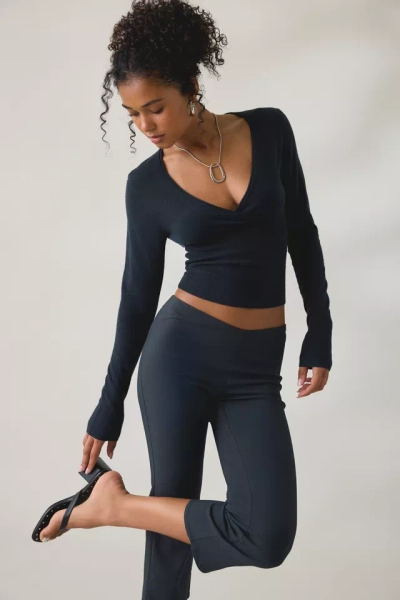 URBAN: BDG Pretty Sweet Surplice V-Neck Sweater