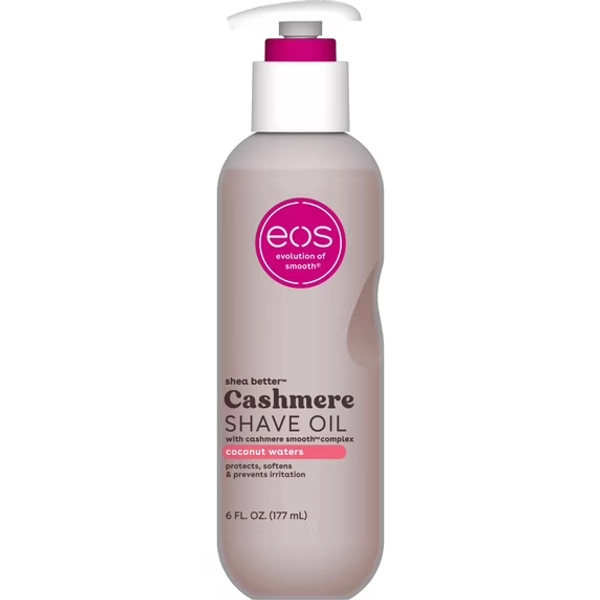 eos Cashmere Shave Oil for Smooth Skin - Coconut Waters - 6 fl oz