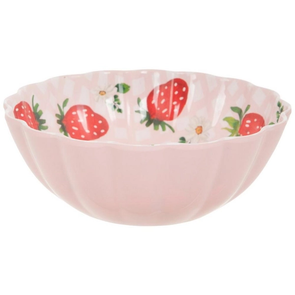 Strawberries &amp; Flowers Bowls