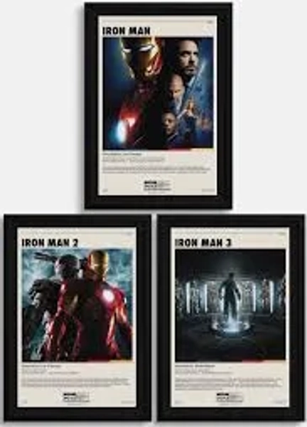 Marvel Iron Man MCU Digital Poster Pack