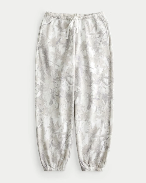 Camo Baggy Fleece Joggers