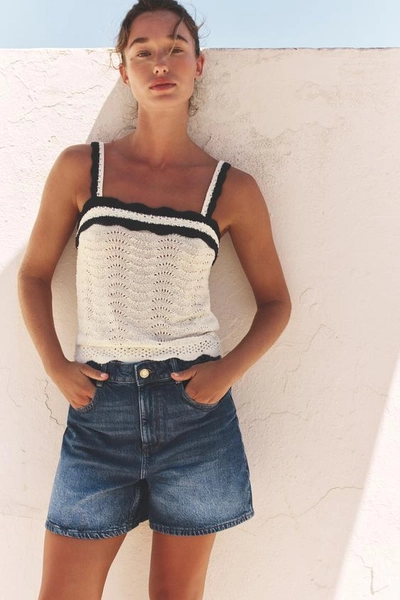 Z1975 MOM-FIT HIGH-WAIST SHORTS
