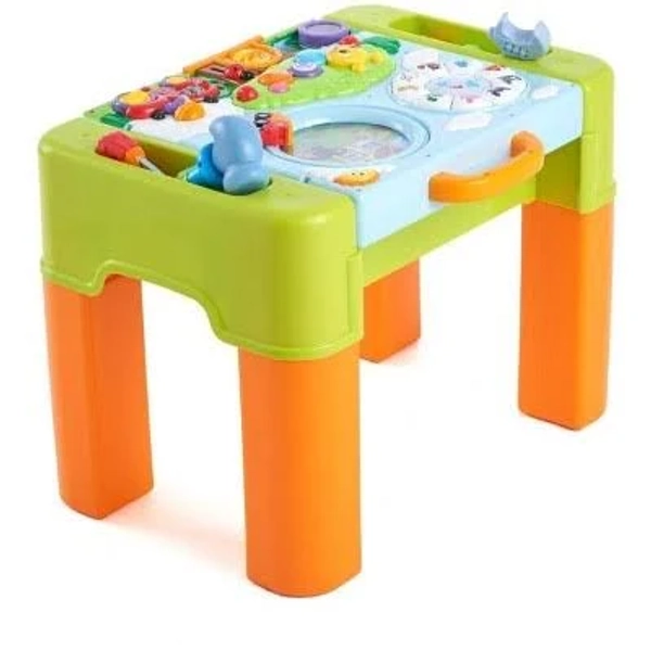 JuzToys 6-in-1 Educational Learning Activity Table