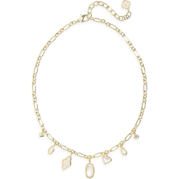 Kendra Scott Icon Silver Charm Necklace