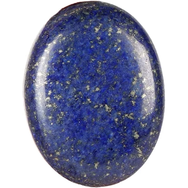 Natural Blue Lapis Lazuli Stone, Flat Back Oval Cabochon 49.85 Ct Stone, Blue Lapis Lazuli Loose Gemstone