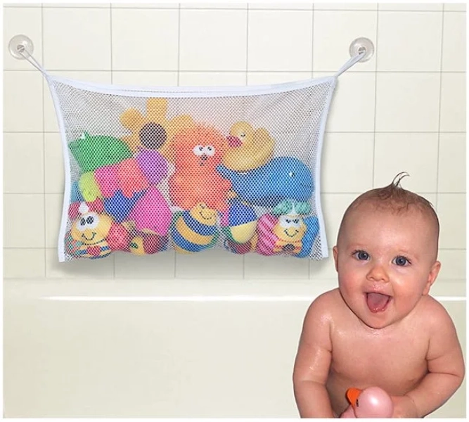  Jj Tub Toy Bag White