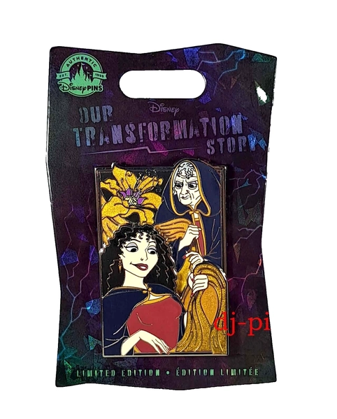 Disney Mother Gothel Our Transformation Story LE Pin Tangled Rapunzel