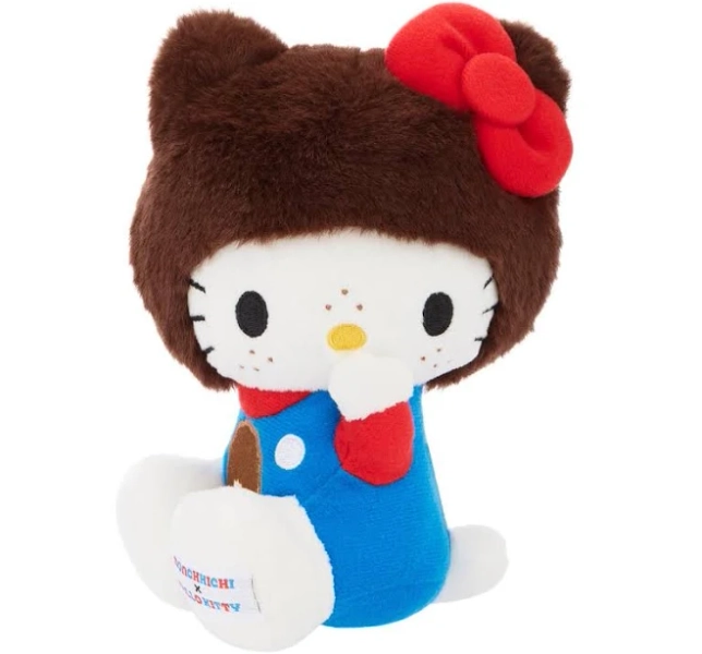 Hello Kitty x Monchhichi Plush