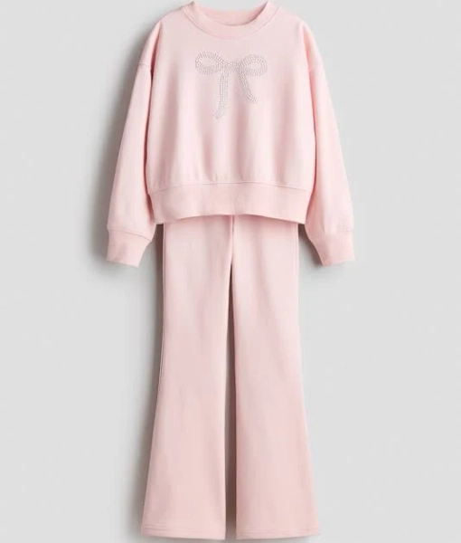 H&M Girls 2-Piece Sweatshirt and Joggers Set