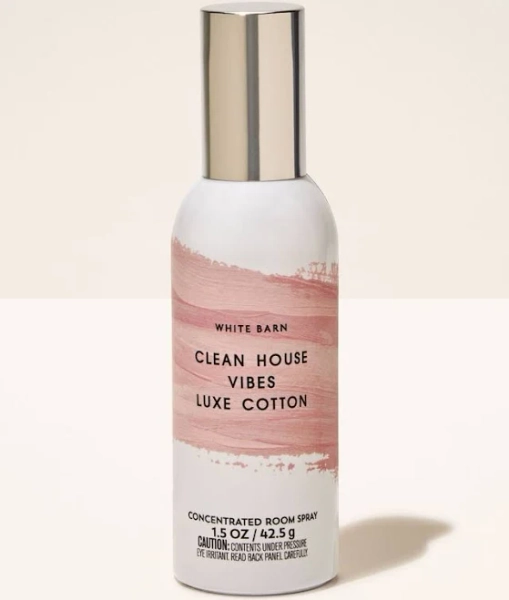 Bath & Body Works Clean House Vibes Luxe Cotton Concentrated Room Spray