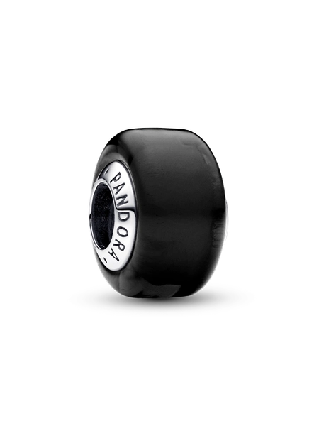 Charm Mini Vetro di Murano Nero