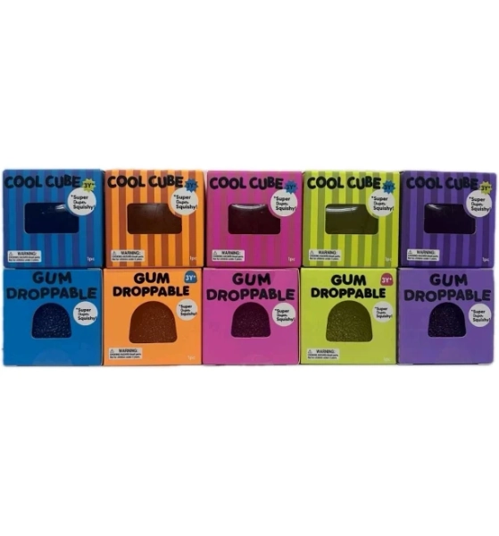 Target J'ADORE Super Duper Squishy Cool Cube Gum Droppable Lot Of 10