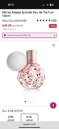 ARI by Ariana Grande Eau de Parfum 100ml | Fragrance | Superdrug