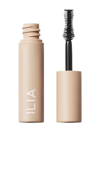 ILIA Mini Fullest Volumizing Mascara in Black.