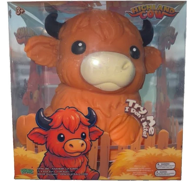 Highland Cow Squishy Ppnc