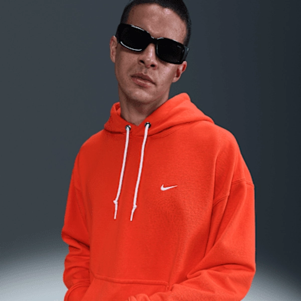 Nike Solo Swoosh Men's French Terry Pullover Hoodie