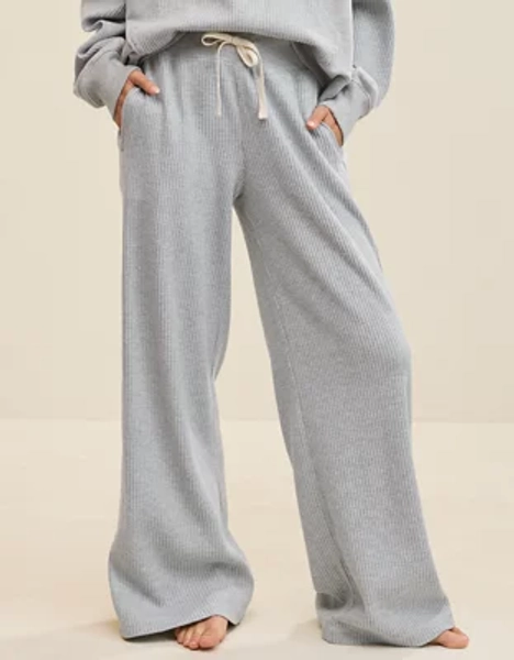 Aerie Essential Waffle Trouser