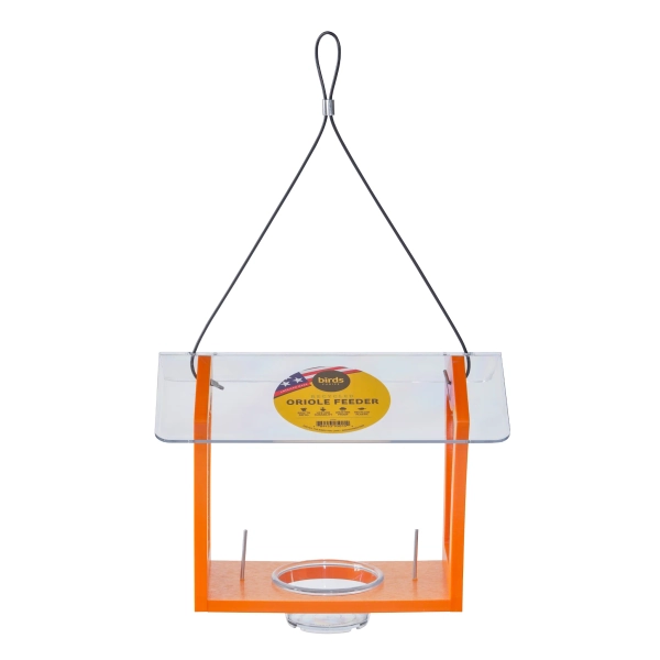 Birds Choice 3-oz. Nectar and Jelly Oriole Feeder, Orange