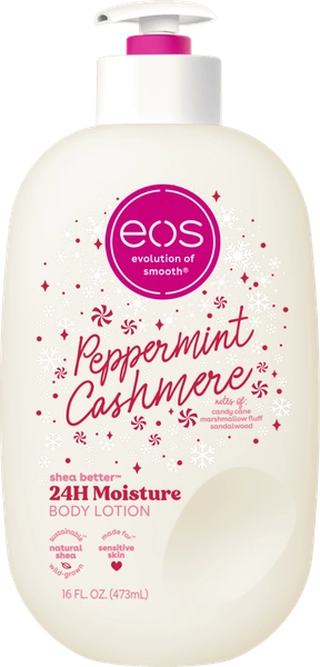 eos Shea Better 24H Moisture Body Lotion, Peppermint Cashmere, 16 fl oz