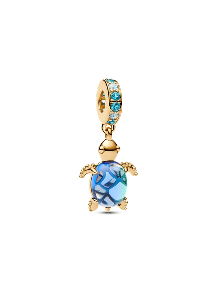 Charms-zawieszka Żółw morski Murano